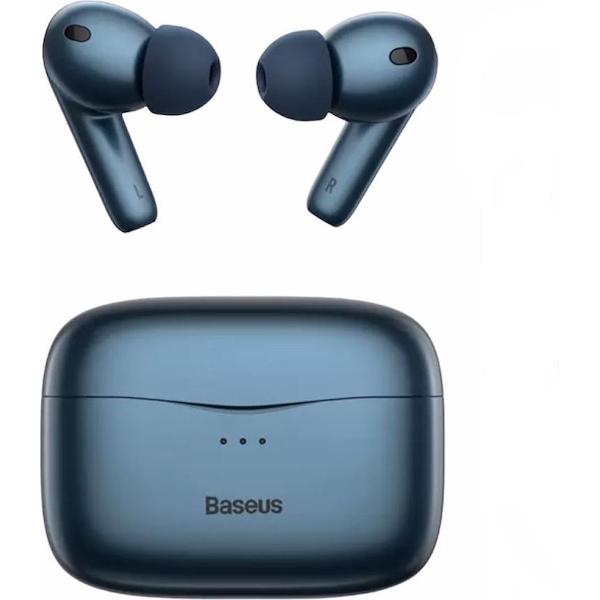 Baseus SiMU S2 Echte draadloze oortelefoons - Hybrid Active Noice Cancelling - Blauwe