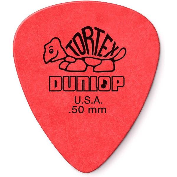 Dunlop Tortex Standard Pick 6-Pack 0.50 mm standaard plectrum