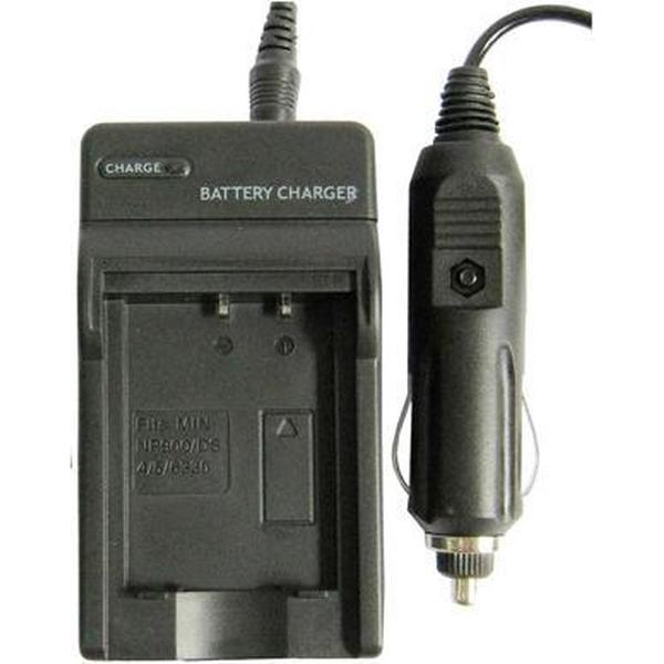 2 in 1 digitale camera batterij / accu laadr voor konica minolta np900/ ds4/ ds5/ 6330