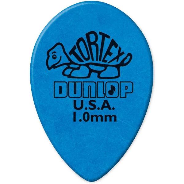 Dunlop Tortex Small Teardrop Pick 1.00 mm 6-pack plectrum