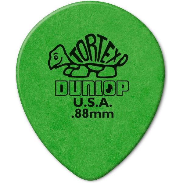 Dunlop Tortex Teardrop Pick 0.88 mm 6-pack plectrum