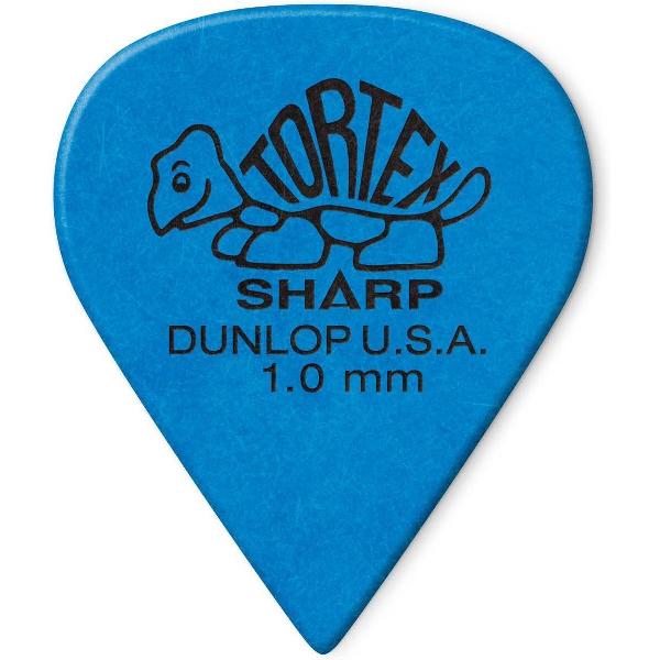 Dunlop Tortex Sharp Pick 1.00 mm 6-pack plectrum
