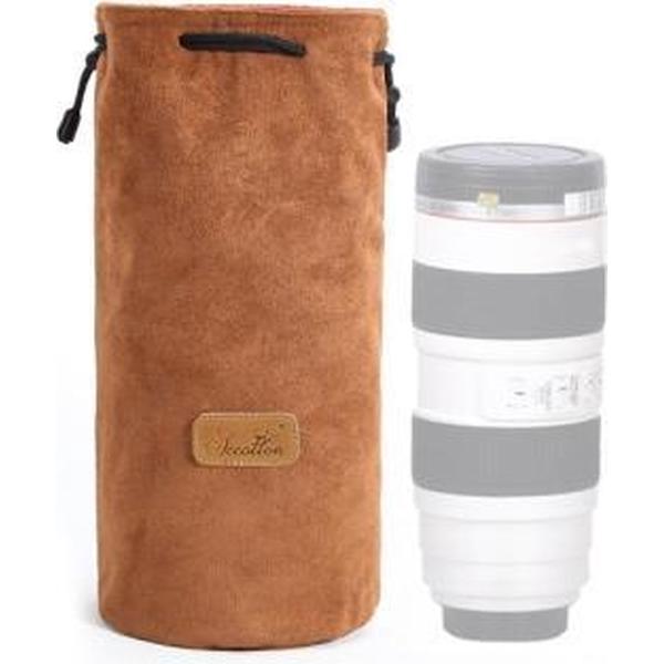 SCCOTTON Liner Schokbestendige digitale bescherming Draagbare SLR-lenstas Micro-enkele cameratas Rond Khaki L.