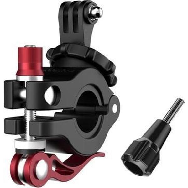 Sunnylife TY-Q9266 voor Insta360 GO / DJI Osmo Action / GoPro HERO9 Montagebeugel Stabilisator Fietsklem met schroef