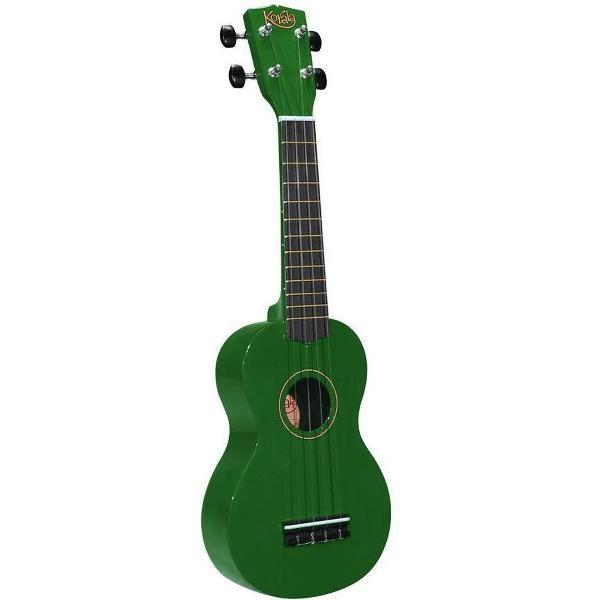 Ukelele Sopraan Korala UKS-30-GN Groen incl. tas