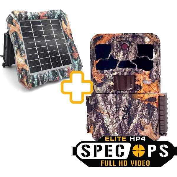 Browning Voordeelpakket - 8E-HP4 + Zonnepaneel - 22MP - wildcamera