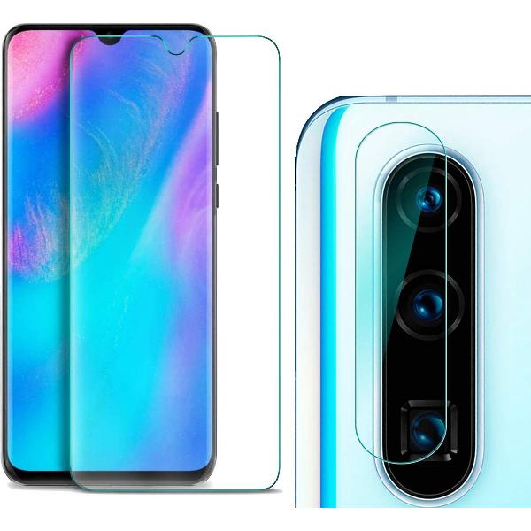 Huawei P30 Screenprotector - Huawei P30 Screen Protector Glas en Huawei P30 Screenprotector Camera