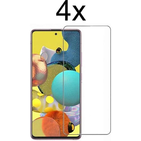 Samsung A72 Screenprotector - Samsung Galaxy A72 Screen Protector Glas - 4 stuks