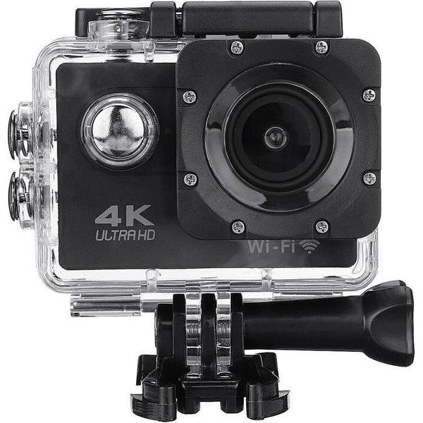 DrPhone Adventure Cam – 1080P Full HD – Waterdicht - 170 ° Gezichtsveld – Wifi - Zwart