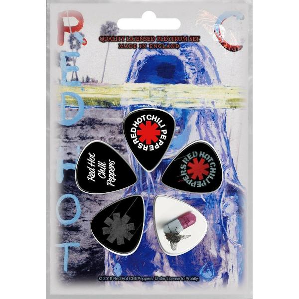 Red Hot Chili Peppers Plectrum By The Way Set van 5 Multicolours