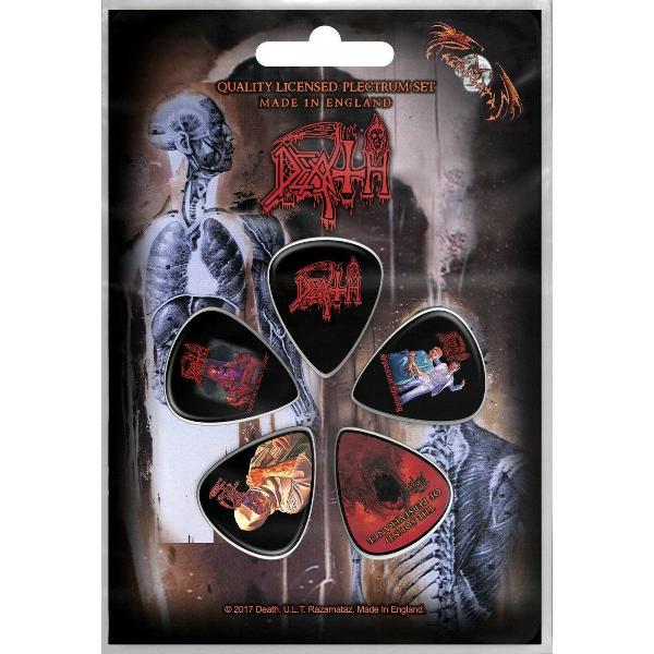Death Plectrum Albums Set van 5 Multicolours