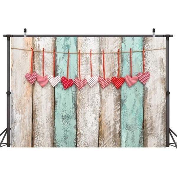 2.1mx 1.5m Valentijnsdag Persoonlijkheid Foto Fotografie Achtergronddoek (030)