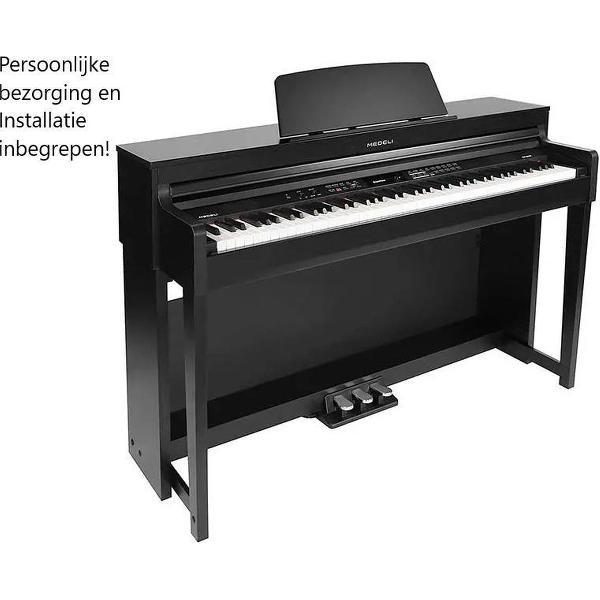 Medeli Forte Series DP460K/BK - Digitale Piano - Huispiano - Piano - 2 x 25 watt Zwart