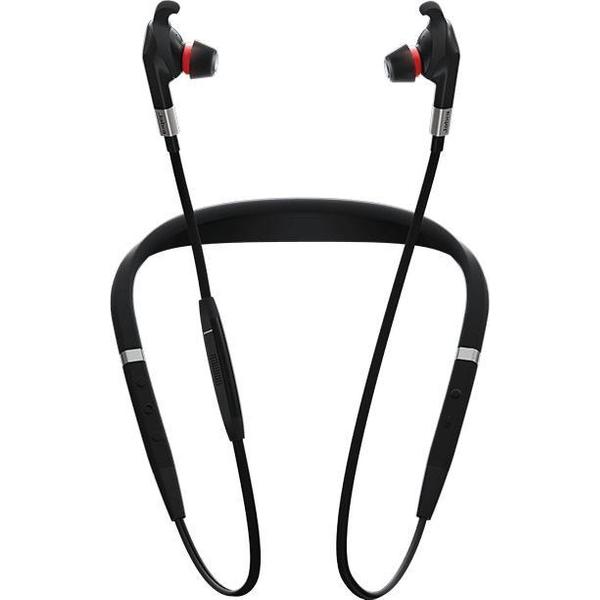 Jabra Evolve 75e Headset Neckband USB Type-A Bluetooth Zwart
