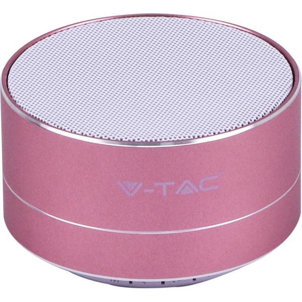 V-tac VT-6133 Compacte bluetooth speaker - 3w - roze