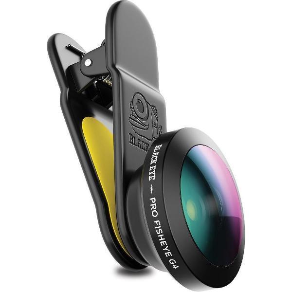 Black Eye Pro Fisheye G4 Smartphone Lens - Zwart