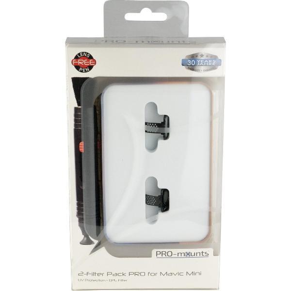 PRO-mounts 2-Filter Pack PRO for Mavic Mini (UV + CPL Multi Coated)