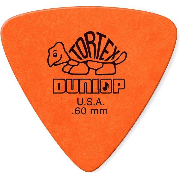 Dunlop Tortex® Triangle 0.60mm 6-pack