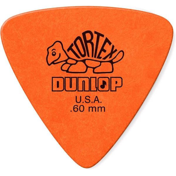 Dunlop Tortex® Triangle 0.60mm 6-pack