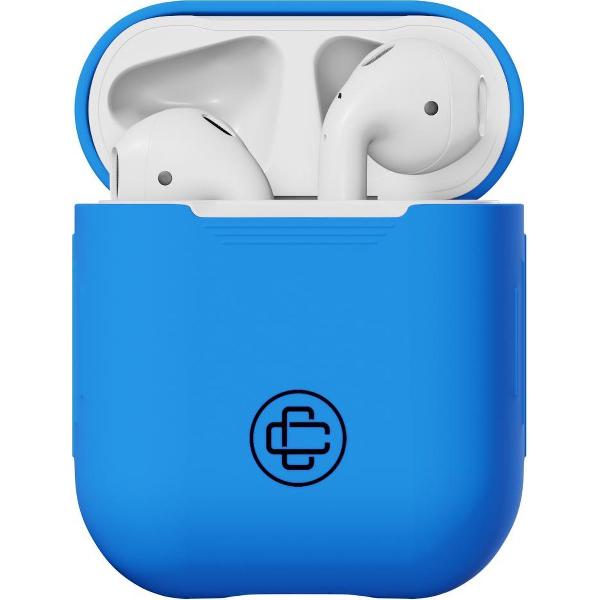Case Closed - AirPods Hoesje - Silicone - Blauw
