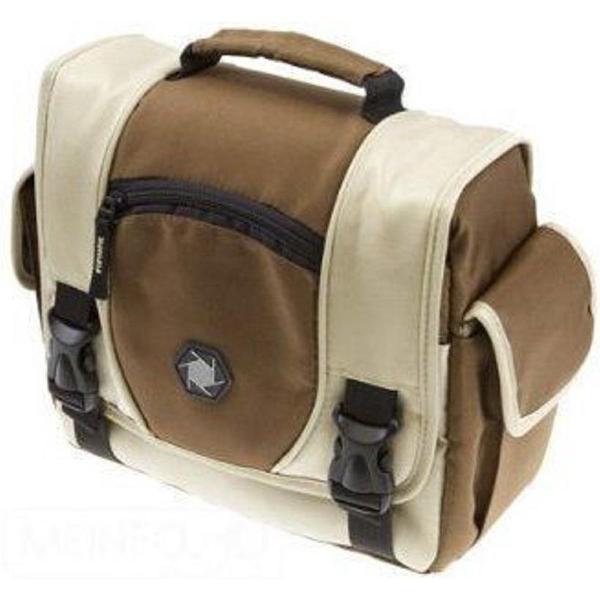 Delamax Cameratas DelaBag Small - Bruin/Beige