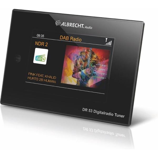 Albrecht dr53 DAB+ – FM bluetooth ID3 radio adapter aansluiting op uw HiFi versterker