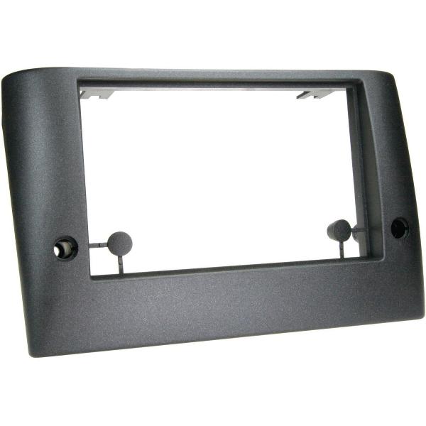 2-DIN Paneel Fiat Stilo 2001-2008 Kleur: Zwart