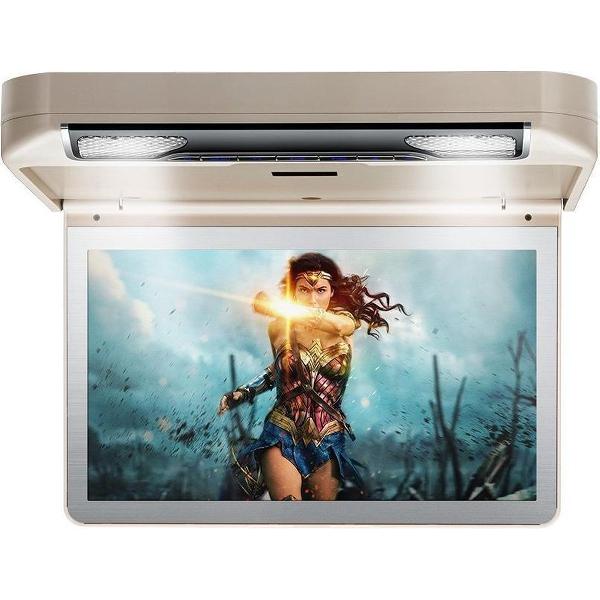 13,3 1080P Video HD Digitale TFT Monitor 16: 9 Breedbeeld DVD-speler Beige