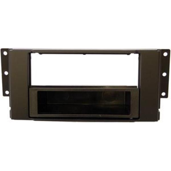 2-DIN frame met bakje Landrover Freelander II 07 > zwart
