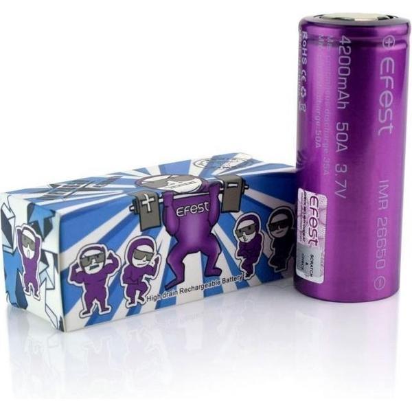Efest IMR26650 50A Unprotected