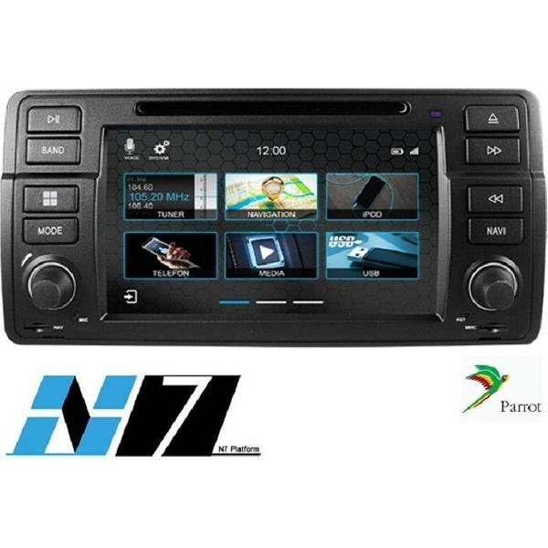 DVNN7E46PRO Navigatie BMW E46 dvd parrot carkit usb tmc DAB+ apple carplay android auto