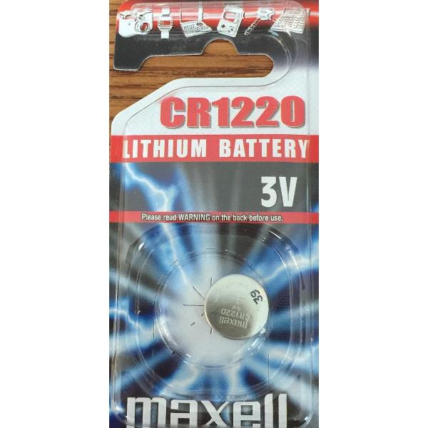 Maxell Lithium batterij CR1220 3V 1st