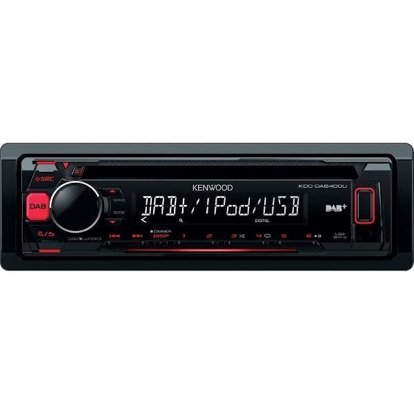 Kenwood KDC-DAB400U - Autoradio enkel DIN - DAB+ - USB - CD