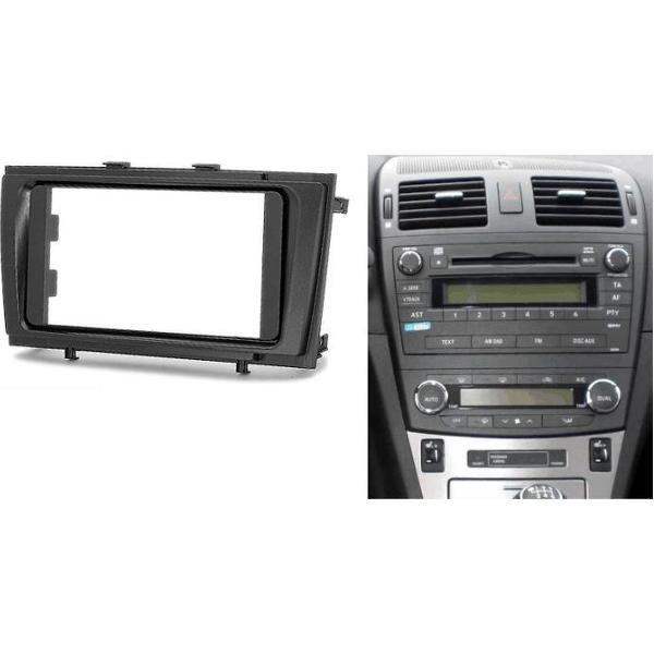 2-DIN TOYOTA Avensis (T270) 2009-2015 ((Black) frame Audiovolt 11-173