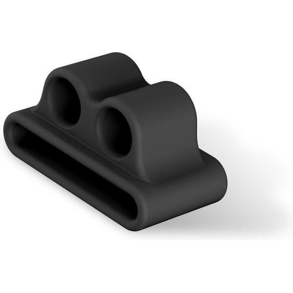 KELERINO. Horlogebandhouder voor Airpods en Apple Watch - Zwart