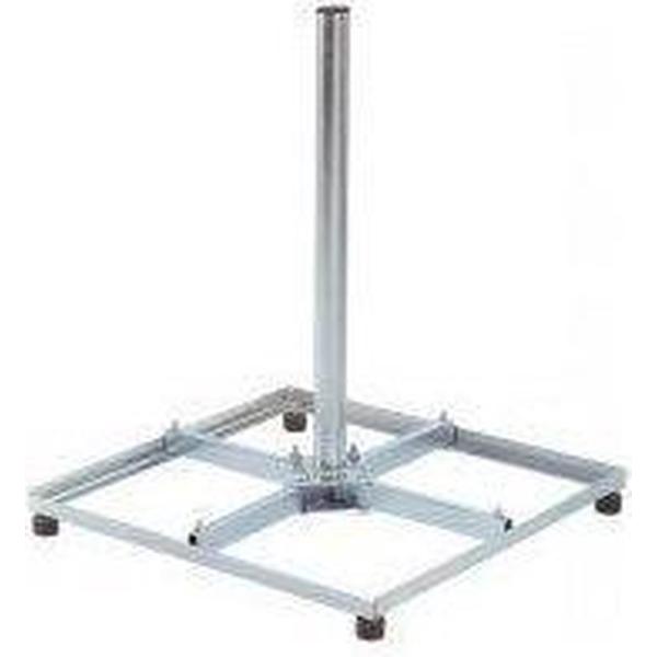 Blueqon BAT3030BG - demontabel Tegelvoet voor een antenne - 30X30 75 CM | 42 Ø