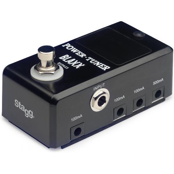 Stagg Blaxx Power Supply And Tuner effectpedaal