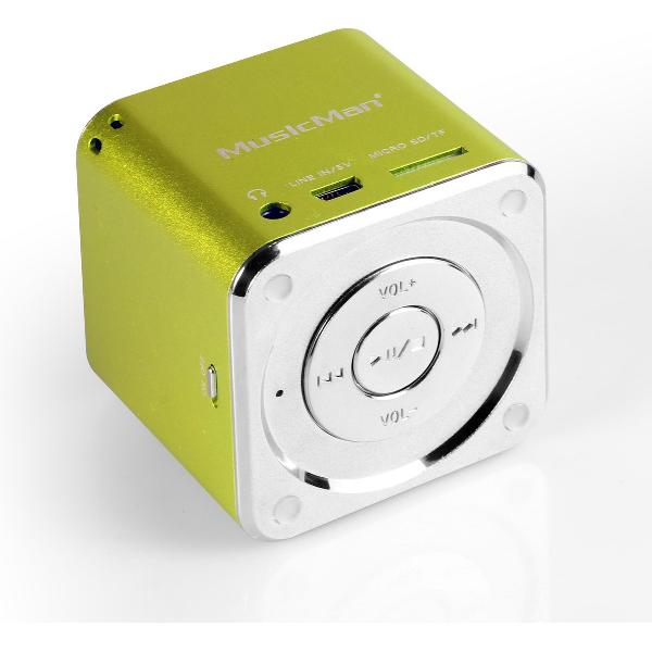 Technaxx Mini Musicman - Draagbare speaker - Groen
