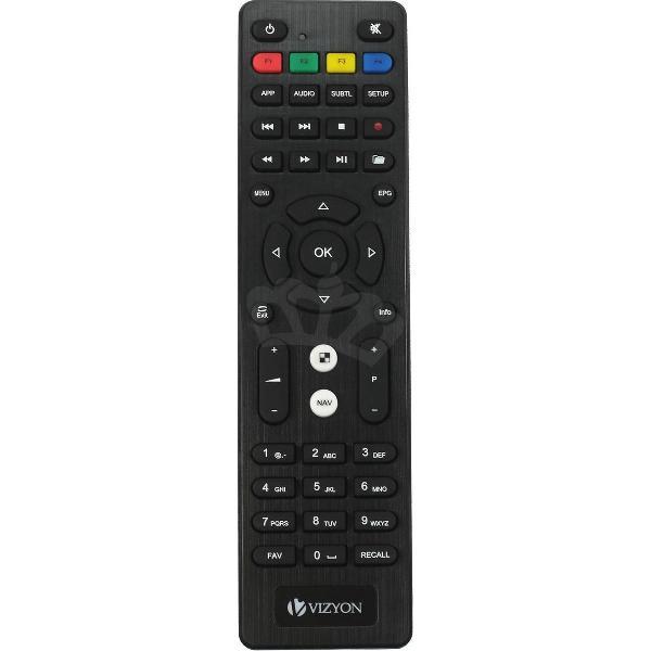 Originele afstandsbediening voor Vizyon 800/810, Imaq 800/810, Mac + 302 + 403 - Black