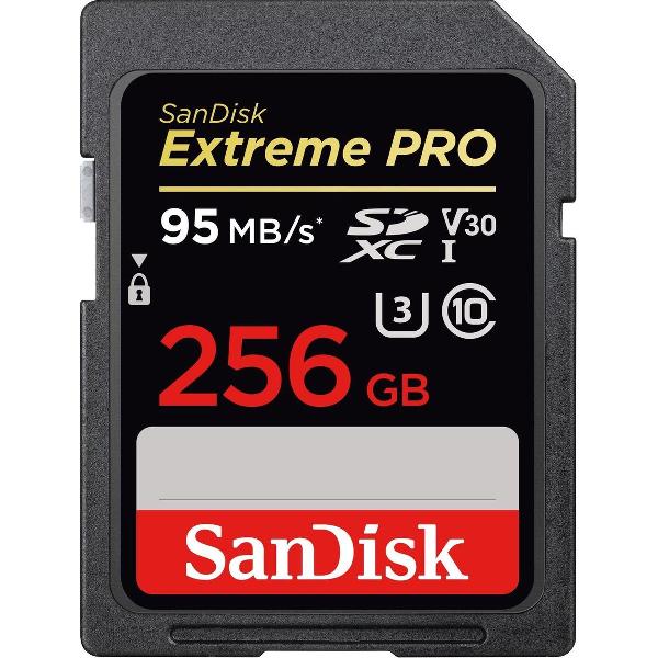 SanDisk Extreme Pro SDXC 256GB - 95MB/s - V30