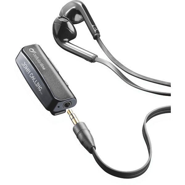 Cellularline Vision Clip Headset In-ear Zwart