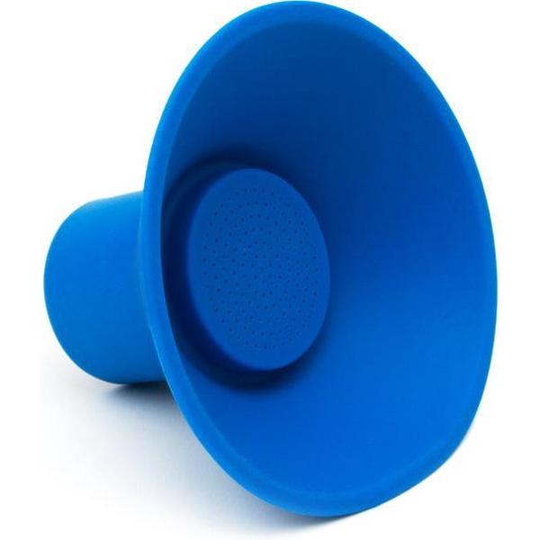 Portable blue icon speaker - Draadloze bluetooth speaker - BLAUW
