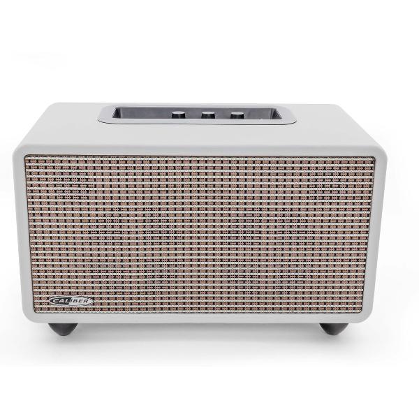 Caliber HFG411BT Wit - Bluetooth speaker - Retro - USB