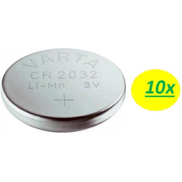 Varta CR2032 lithium - 10 stuks