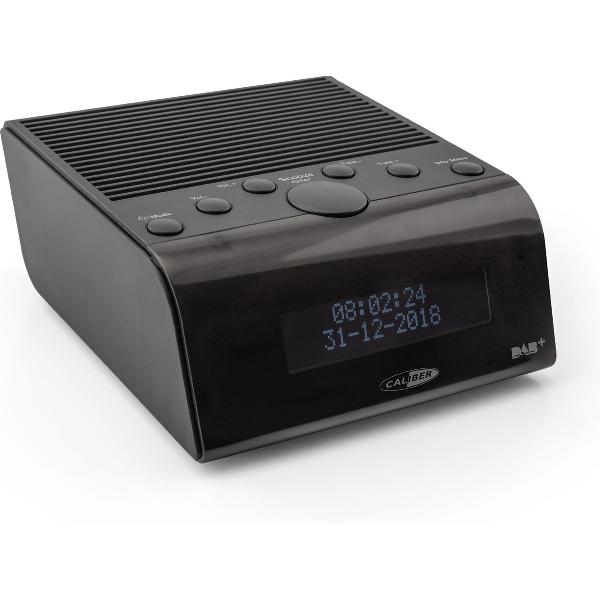 Caliber HCG011DAB - Wekkerradio met FM radio en DAB+ - Zwart
