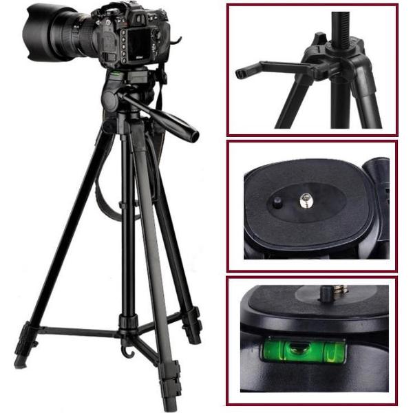 Professionele Universeel Camerastatief max hoogte 157CM