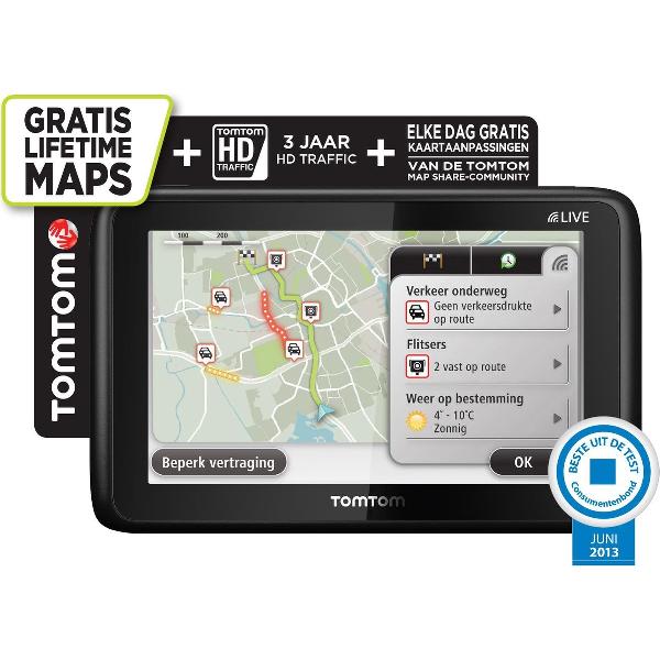 TomTom GO Live 1005 M - Europa 45 landen - 5 inch scherm - 3 jaar HD Traffic