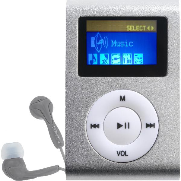 Difrnce MP855 - MP3 speler - 4 GB - Zilver