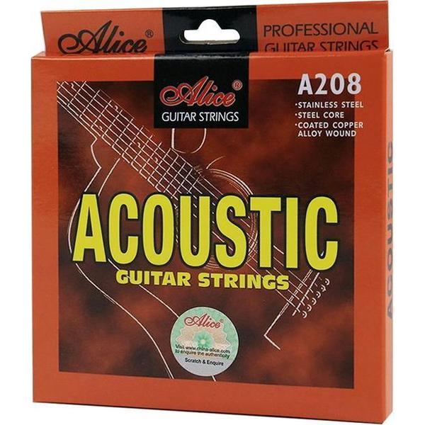 Snaren voor akoestische gitaar .011 - A208-SL