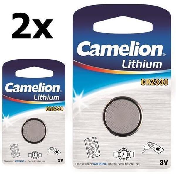 2 Stuks - Camelion CR2330 3V Lithium batterij